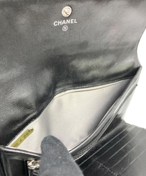 CHANEL（シャネル）CHANEL (シャネル) 長財布 ブラックの古着・服飾アイテム