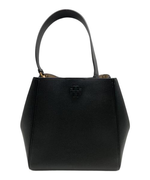 TORY BURCH（トリーバーチ）TORY BURCH (トリーバーチ) 2WAYバッグ ブラックの古着・服飾アイテム