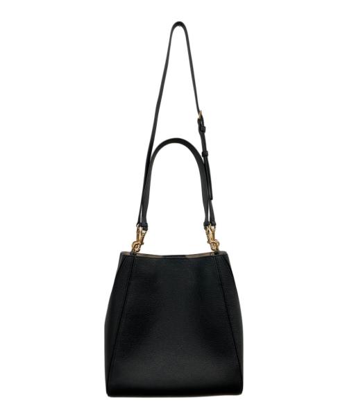 TORY BURCH（トリーバーチ）TORY BURCH (トリーバーチ) 2WAYバッグ ブラックの古着・服飾アイテム