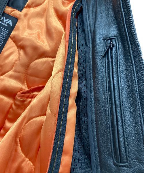 KADOYA（カドヤ）KADOYA (カドヤ) ライダースジャケット ブラック サイズ:XLの古着・服飾アイテム