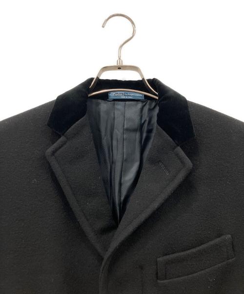 RALPH LAUREN（ラルフローレン）RALPH LAUREN (ラルフローレン) チェスターコート ブラック サイズ:size38の古着・服飾アイテム