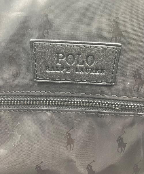 POLO RALPH LAUREN（ポロ・ラルフローレン）POLO RALPH LAUREN (ポロ・ラルフローレン) ボストンバッグ ブラックの古着・服飾アイテム