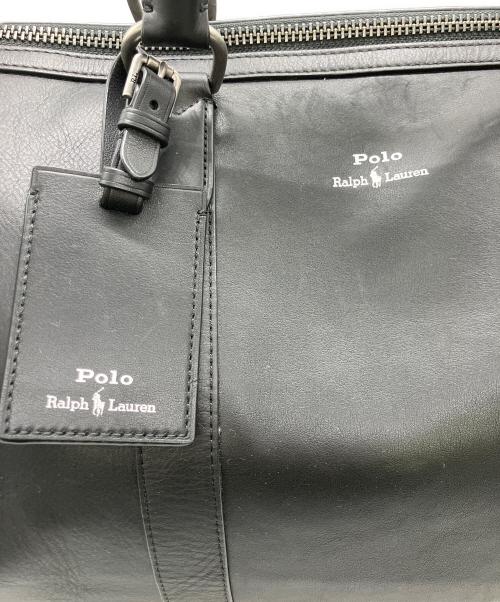 POLO RALPH LAUREN（ポロ・ラルフローレン）POLO RALPH LAUREN (ポロ・ラルフローレン) ボストンバッグ ブラックの古着・服飾アイテム