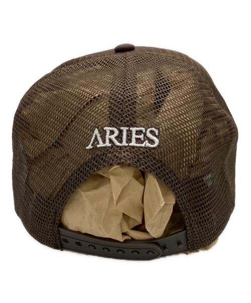 ARIES（アリーズ）ARIES (アリーズ) キャップ ブラウンの古着・服飾アイテム
