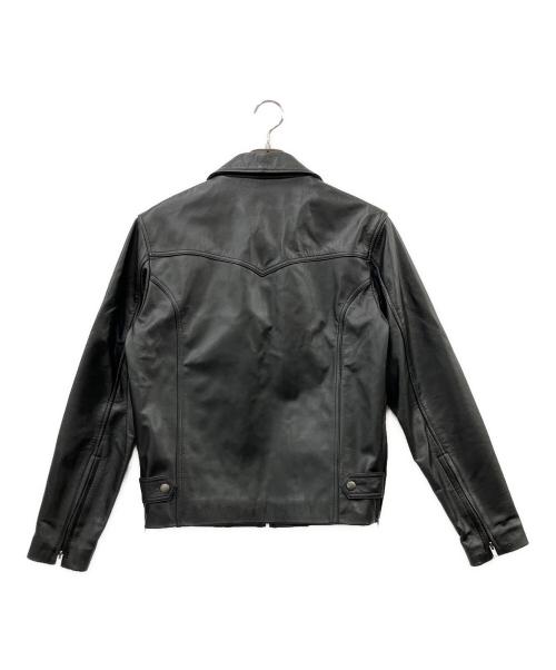 舶来堂（ハクライドウ）舶来堂 (ハクライドウ) レザージャケット ブラック サイズ:Mの古着・服飾アイテム