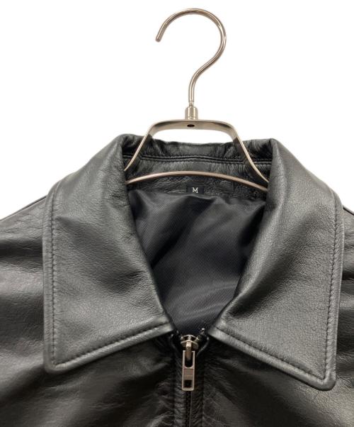 舶来堂（ハクライドウ）舶来堂 (ハクライドウ) レザージャケット ブラック サイズ:Mの古着・服飾アイテム