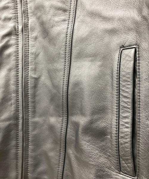 舶来堂（ハクライドウ）舶来堂 (ハクライドウ) レザージャケット ブラック サイズ:Mの古着・服飾アイテム