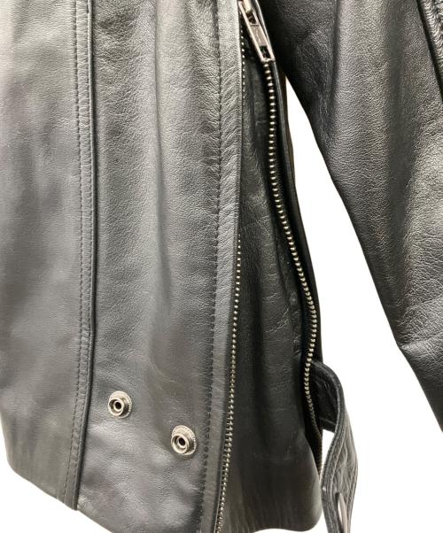 舶来堂（ハクライドウ）舶来堂 (ハクライドウ) レザージャケット ブラック サイズ:Mの古着・服飾アイテム