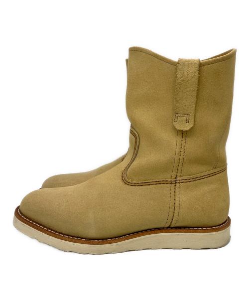RED WING（レッドウィング）RED WING (レッドウィング) ペコスブーツ ベージュ サイズ:27cmの古着・服飾アイテム