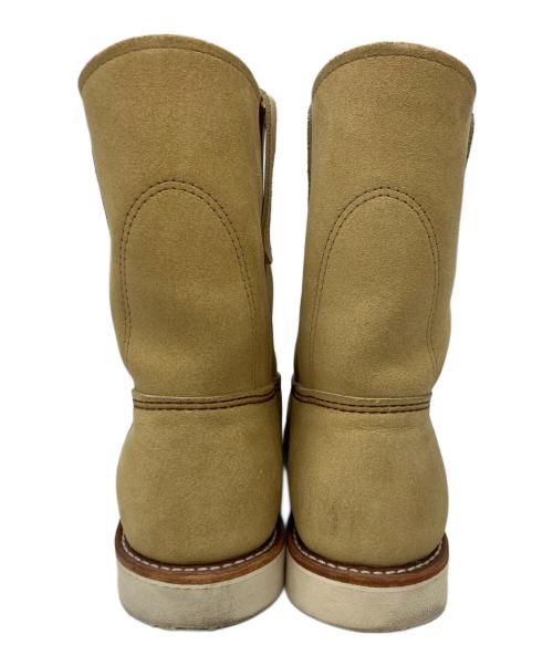 RED WING（レッドウィング）RED WING (レッドウィング) ペコスブーツ ベージュ サイズ:27cmの古着・服飾アイテム