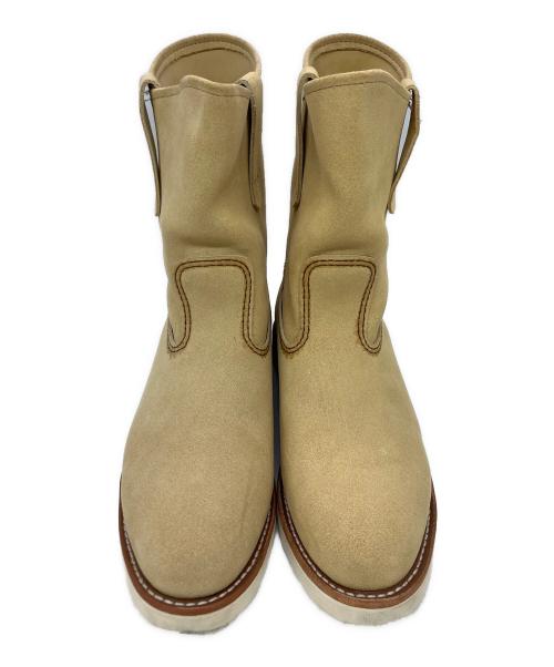 RED WING（レッドウィング）RED WING (レッドウィング) ペコスブーツ ベージュ サイズ:27cmの古着・服飾アイテム