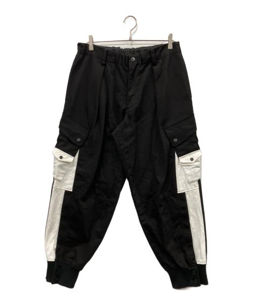 GROUND Y（グラウンドワイ）GROUND Y (グラウンドワイ) カーゴパンツ ブラック サイズ:size3の古着・服飾アイテム