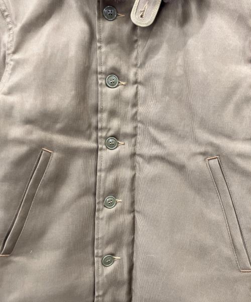 freewheelers（フリーホイーラーズ）freewheelers (フリーホイーラーズ) デッキジャケット カーキ サイズ:size38の古着・服飾アイテム