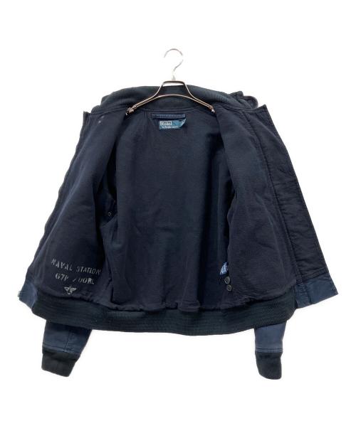 POLO RALPH LAUREN（ポロ・ラルフローレン）POLO RALPH LAUREN (ポロ・ラルフローレン) デッキフックジャケット ネイビー サイズ:Mの古着・服飾アイテム