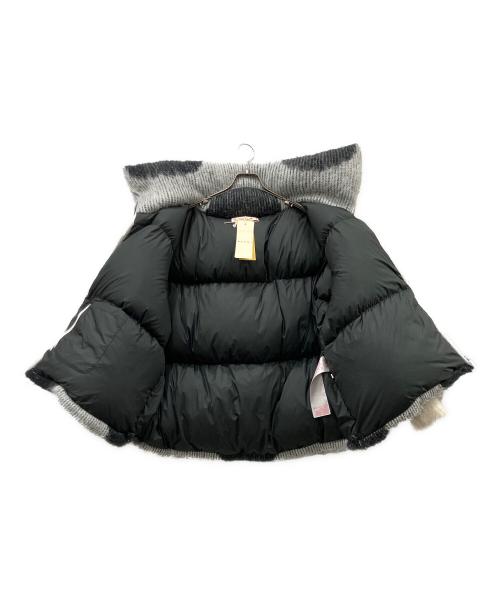 MARNI（マルニ）MARNI (マルニ) DINGYUN ZHANG (ディンユン・チャン) ブラッシュド ドット ファジー ジャケット ホワイト・ブラック サイズ:Lの古着・服飾アイテム