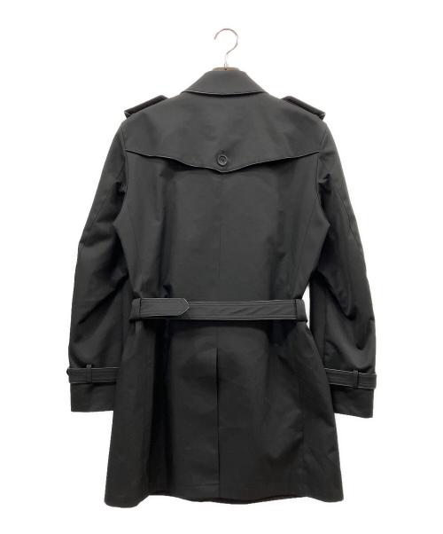 BURBERRY BLACK LABEL（バーバリーブラックレーベル）BURBERRY BLACK LABEL (バーバリーブラックレーベル) シングルトレンチコート ブラック サイズ:Lの古着・服飾アイテム
