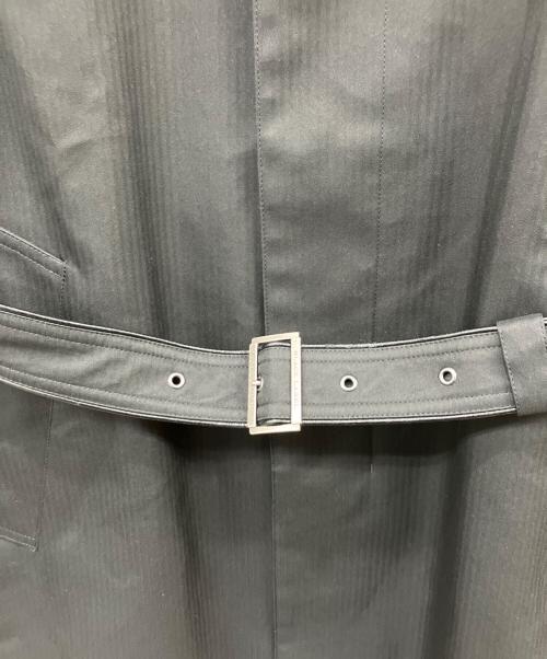 BURBERRY BLACK LABEL（バーバリーブラックレーベル）BURBERRY BLACK LABEL (バーバリーブラックレーベル) シングルトレンチコート ブラック サイズ:Lの古着・服飾アイテム