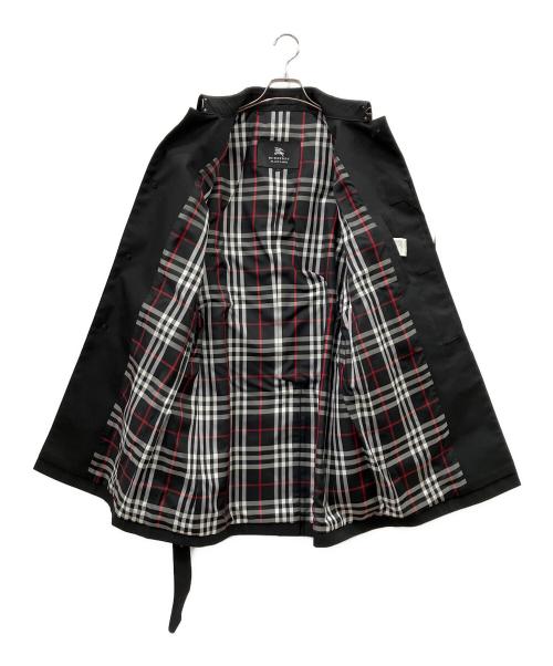 BURBERRY BLACK LABEL（バーバリーブラックレーベル）BURBERRY BLACK LABEL (バーバリーブラックレーベル) シングルトレンチコート ブラック サイズ:Lの古着・服飾アイテム