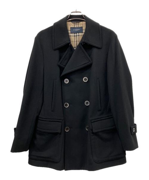 BURBERRY LONDON（バーバリーロンドン）BURBERRY LONDON (バーバリーロンドン) ウールコート ブラック サイズ:Lの古着・服飾アイテム