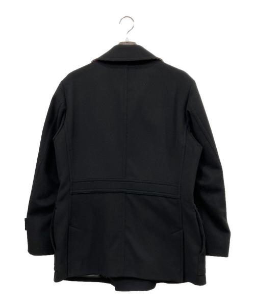 BURBERRY LONDON（バーバリーロンドン）BURBERRY LONDON (バーバリーロンドン) ウールコート ブラック サイズ:Lの古着・服飾アイテム