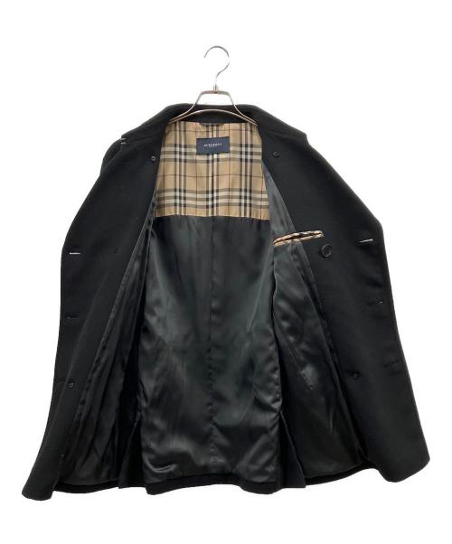 BURBERRY LONDON（バーバリーロンドン）BURBERRY LONDON (バーバリーロンドン) ウールコート ブラック サイズ:Lの古着・服飾アイテム
