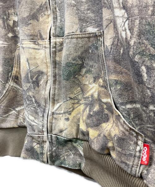 9090（9090）9090 (9090) ジップパーカー カーキ サイズ:Lの古着・服飾アイテム