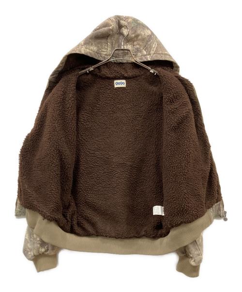 9090（9090）9090 (9090) ジップパーカー カーキ サイズ:Lの古着・服飾アイテム