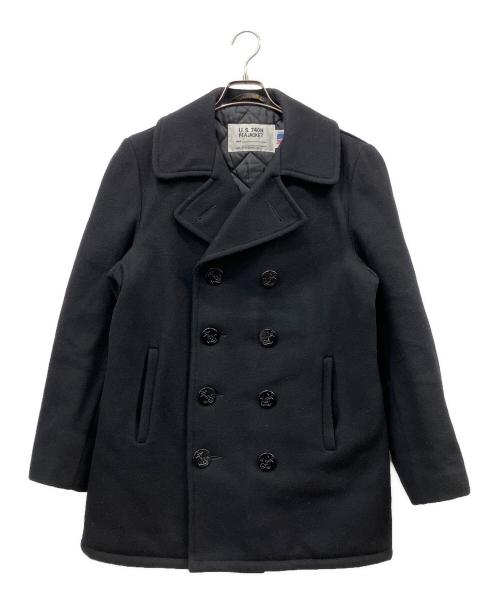 SCHOTT BROS.（ショットブロス）SCHOTT BROS. (ショットブロス) Pコート ネイビー サイズ:size36の古着・服飾アイテム