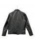 KADOYA (カドヤ) シングルライダースジャケット ブラック サイズ:XL：50000円