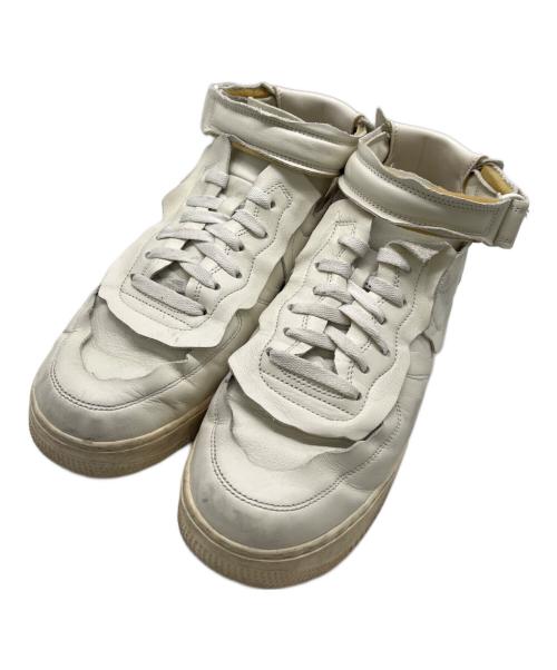 NIKE（ナイキ）NIKE (ナイキ) COMME des GARCONS (コムデギャルソン) ハイカットスニーカー ホワイト サイズ:29cmの古着・服飾アイテム
