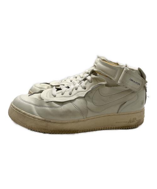 NIKE（ナイキ）NIKE (ナイキ) COMME des GARCONS (コムデギャルソン) ハイカットスニーカー ホワイト サイズ:29cmの古着・服飾アイテム