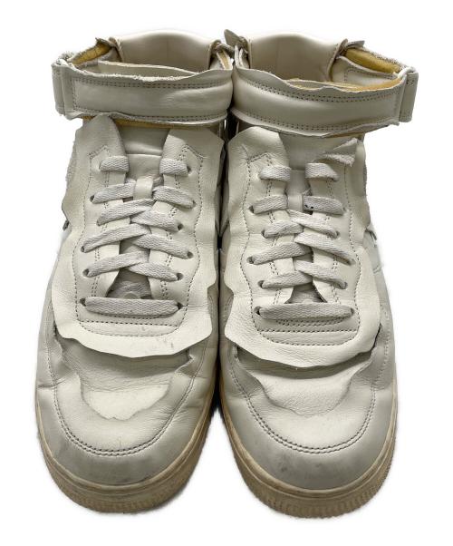 NIKE（ナイキ）NIKE (ナイキ) COMME des GARCONS (コムデギャルソン) ハイカットスニーカー ホワイト サイズ:29cmの古着・服飾アイテム