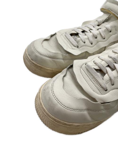 NIKE（ナイキ）NIKE (ナイキ) COMME des GARCONS (コムデギャルソン) ハイカットスニーカー ホワイト サイズ:29cmの古着・服飾アイテム
