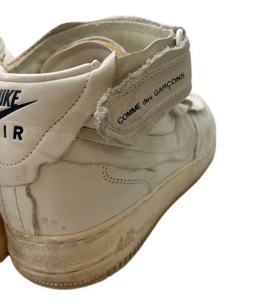 NIKE（ナイキ）NIKE (ナイキ) COMME des GARCONS (コムデギャルソン) ハイカットスニーカー ホワイト サイズ:29cmの古着・服飾アイテム