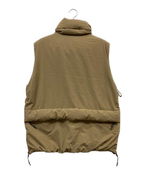 NATAL DESIGN（ネイタルデザイン）NATAL DESIGN (ネイタルデザイン) 中綿ベスト ベージュ サイズ:Sの古着・服飾アイテム
