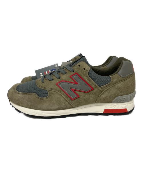 NEW BALANCE（ニューバランス）NEW BALANCE (ニューバランス) ローカットスニーカー グリーン サイズ:27.5cmの古着・服飾アイテム
