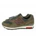 NEW BALANCE (ニューバランス) ローカットスニーカー グリーン サイズ:27.5cm：20000円