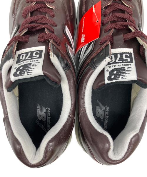 NEW BALANCE（ニューバランス）NEW BALANCE (ニューバランス) ローカットスニーカー バーガンディー サイズ:27.5cmの古着・服飾アイテム