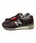 NEW BALANCE (ニューバランス) ローカットスニーカー バーガンディー サイズ:27.5cm：22000円