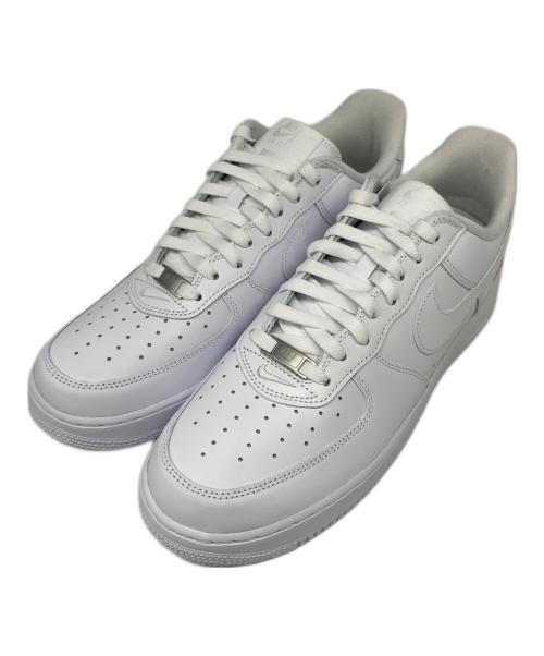NIKE（ナイキ）NIKE (ナイキ) SUPREME (シュプリーム) ローカットスニーカー ホワイト サイズ:28.5cmの古着・服飾アイテム