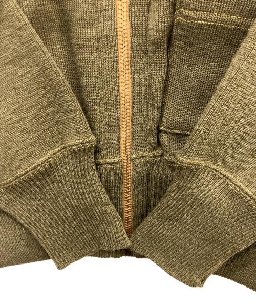 BUZZ RICKSON'S（バズリクソンズ）BUZZ RICKSON'S (バズリクソンズ) ニットカーディガン オリーブ サイズ:size36 未使用品の古着・服飾アイテム