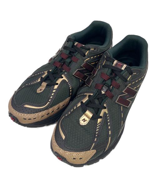 NEW BALANCE（ニューバランス）NEW BALANCE (ニューバランス) KITH (キス) ローカットスニーカー グリーン×ゴールド サイズ:27.5cmの古着・服飾アイテム