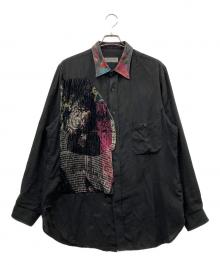 Yohji Yamamoto pour homme（ヨウジヤマモト プールオム）の古着「長袖シャツ」｜ブラック