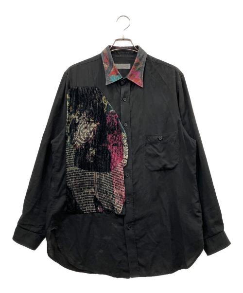 Yohji Yamamoto pour homme（ヨウジヤマモト プールオム）Yohji Yamamoto pour homme (ヨウジヤマモト プールオム) 長袖シャツ ブラック サイズ:size3の古着・服飾アイテム