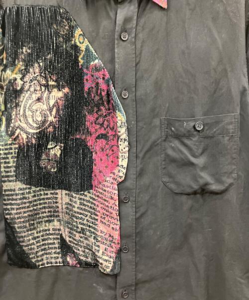 Yohji Yamamoto pour homme（ヨウジヤマモト プールオム）Yohji Yamamoto pour homme (ヨウジヤマモト プールオム) 長袖シャツ ブラック サイズ:size3の古着・服飾アイテム