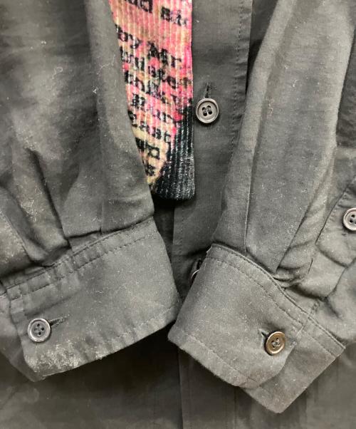 Yohji Yamamoto pour homme（ヨウジヤマモト プールオム）Yohji Yamamoto pour homme (ヨウジヤマモト プールオム) 長袖シャツ ブラック サイズ:size3の古着・服飾アイテム