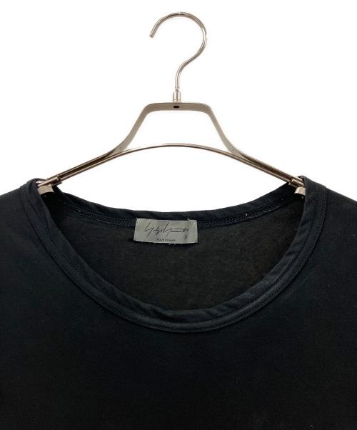 Yohji Yamamoto pour homme（ヨウジヤマモト プールオム）Yohji Yamamoto pour homme (ヨウジヤマモト プールオム) 半袖カットソー ブラック サイズ:size3の古着・服飾アイテム