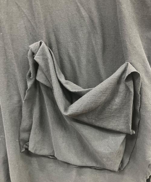 Yohji Yamamoto pour homme（ヨウジヤマモト プールオム）Yohji Yamamoto pour homme (ヨウジヤマモト プールオム) 半袖カットソー ブラック サイズ:size3の古着・服飾アイテム