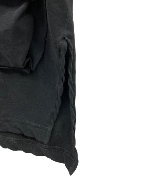 Yohji Yamamoto pour homme（ヨウジヤマモト プールオム）Yohji Yamamoto pour homme (ヨウジヤマモト プールオム) 半袖カットソー ブラック サイズ:size3の古着・服飾アイテム