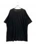 Yohji Yamamoto pour homme (ヨウジヤマモト プールオム) 半袖カットソー ブラック サイズ:size3：25000円